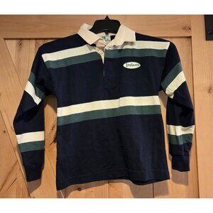 Connolly Ireland Youth Size L Polo Rugby Stripe Shirt Long Sleeve